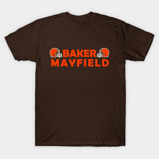 NFL football Baker Mayfield T-Shirt by aleo